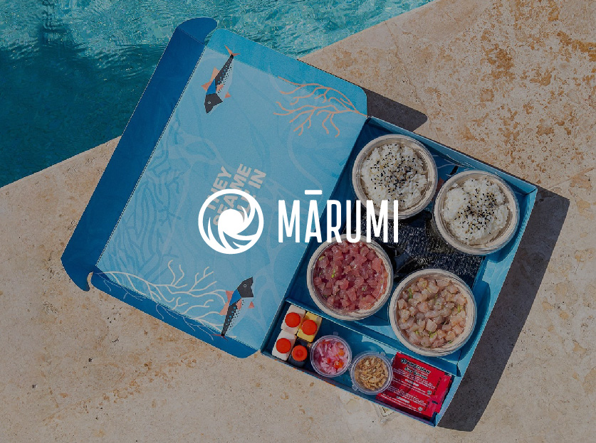 Marumi Sushi creative work